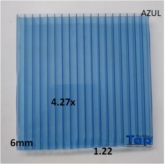 Imagen de POLI CEL 06 1.22X 4.27 AZU MULTIWALL