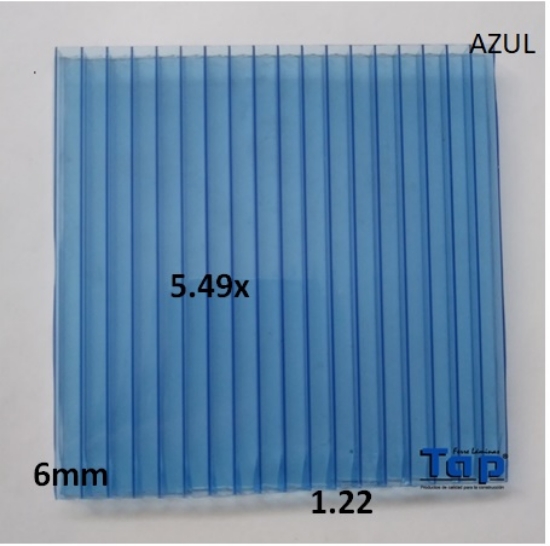 Imagen de POLI CEL 06 1.22X 5.49 AZU MULTIWALL