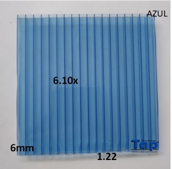 Imagen de POLI CEL 06 1.22X 6.10 AZU MULTIWALL