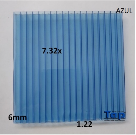 Imagen de POLI CEL 06 1.22X 7.32 AZU MULTIWALL