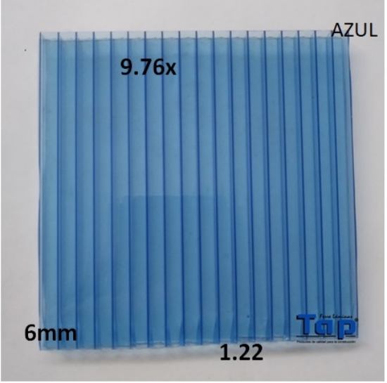 Imagen de POLI CEL 06 1.22X 9.76 AZU MULTIWALL