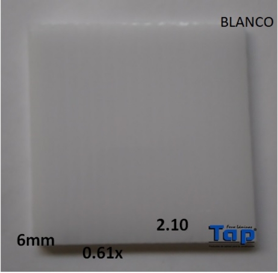 Imagen de POLI RE CEL 06 2.10X 0.61 BCO STARLINE