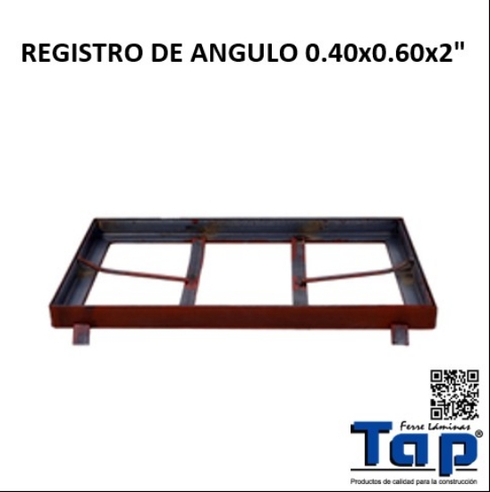 Imagen de REGISTRO DE ANGULO 0.40x0.60x2"