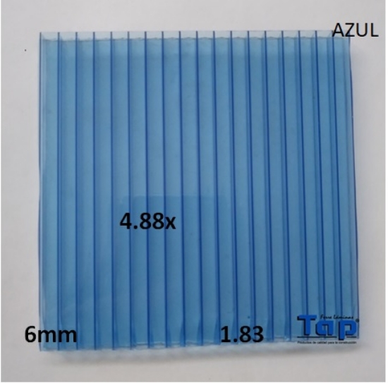 Imagen de POLI CEL 06 1.83X 4.88 AZU MULTIWALL