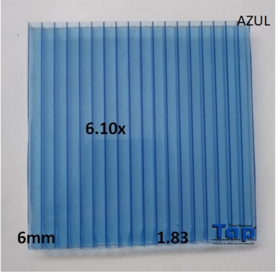 Imagen de POLI CEL 06 1.83X 6.10 AZU MULTIWALL