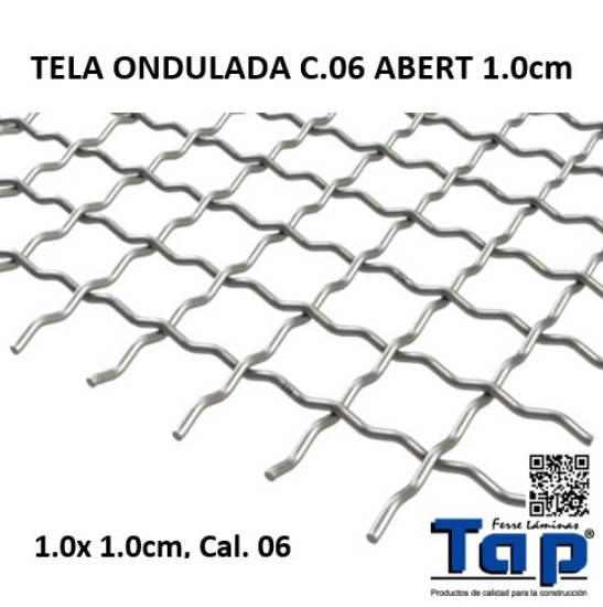 Imagen de TELA ONDULADA C.06 ABERT 1.0cm