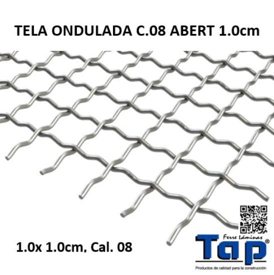 Imagen de TELA ONDULADA C.08 ABERT 1.0cm