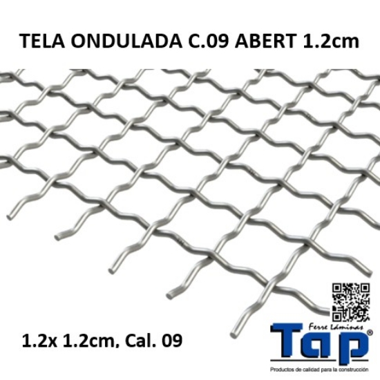 Imagen de TELA ONDULADA C.09 ABERT 1.2cm