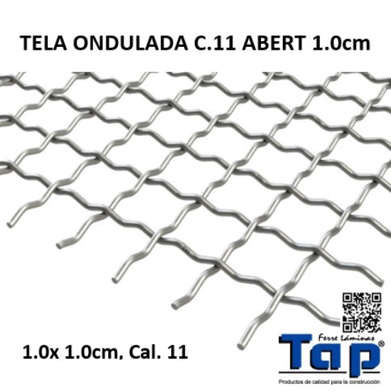 Imagen de TELA ONDULADA C.11 ABERT 1.0cm