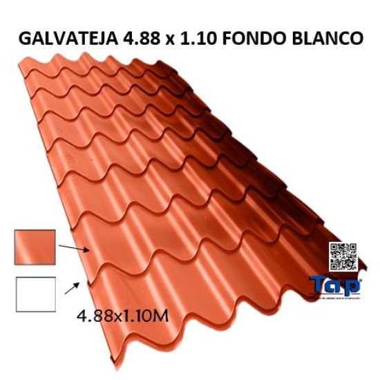 Imagen de GALVATEJA 4.88 x 1.10 FONDO BLANCO