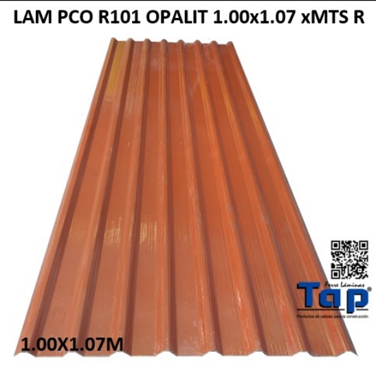 Imagen de LAM PCO R101 OPALIT 1.00x1.07 xMTS R ALM