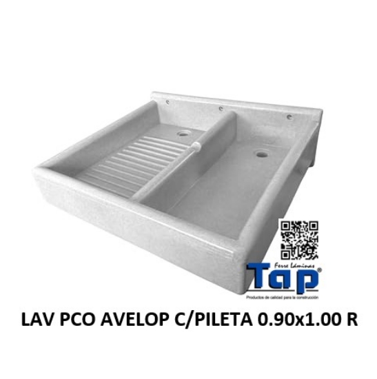 Imagen de LAV PCO AVELOP C/PILETA 0.90x1.00 R
