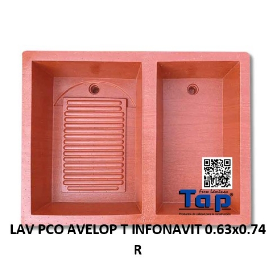 Imagen de LAV PCO AVELOP T INFONAVIT 0.63x0.74 R