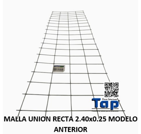 Imagen de MALLA UNION RECTA 2.40x0.25 MODELO ANTERIOR