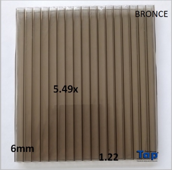 Imagen de POLI CEL 06 1.22X 5.49 BRO MULTIWALL