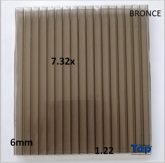 Imagen de POLI CEL 06 1.22X 7.32 BRO MULTIWALL