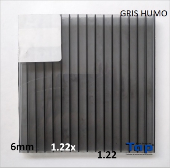 Imagen de POLI CEL 06 1.22X 1.22 GRIS HUMO MULTIWALL
