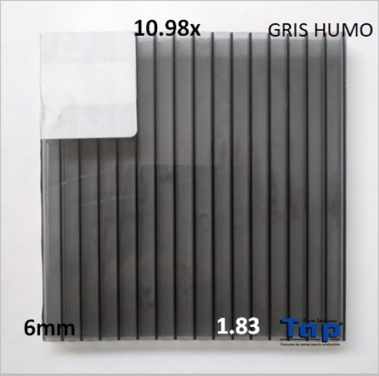 Imagen de POLI CEL 06 1.83X10.98 GRIS HUMO MULTIWALL