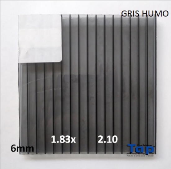 Imagen de POLI CEL 06 2.10X 1.83 GRIS HUMO MULTIWALL