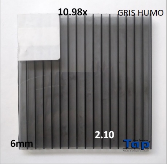 Imagen de POLI CEL 06 2.10X10.98 GRIS HUMO MULTIWALL