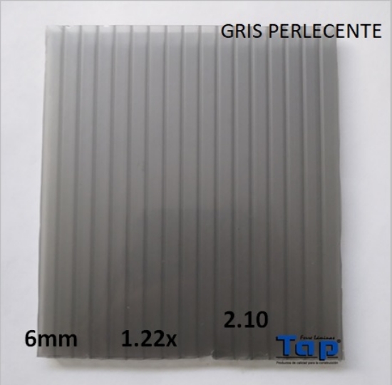 Imagen de POLI CEL 06 2.10X 1.22 GRIS PRL MULTIWALL