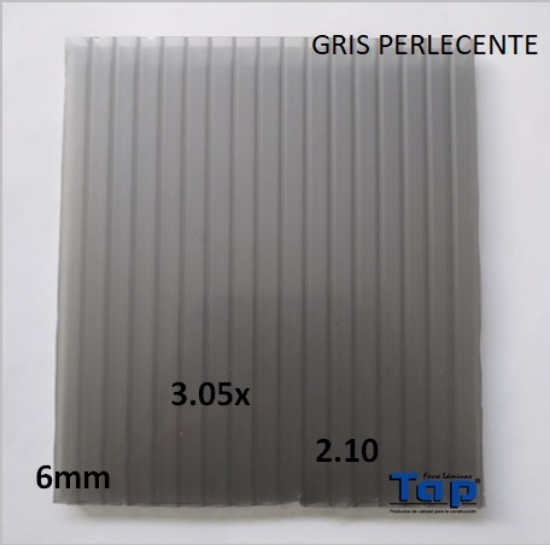 Imagen de POLI CEL 06 2.10X 3.05 GRIS PRL MULTIWALL