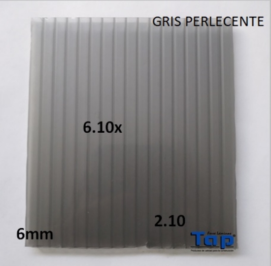 Imagen de POLI CEL 06 2.10X 6.10 GRIS PRL MULTIWALL