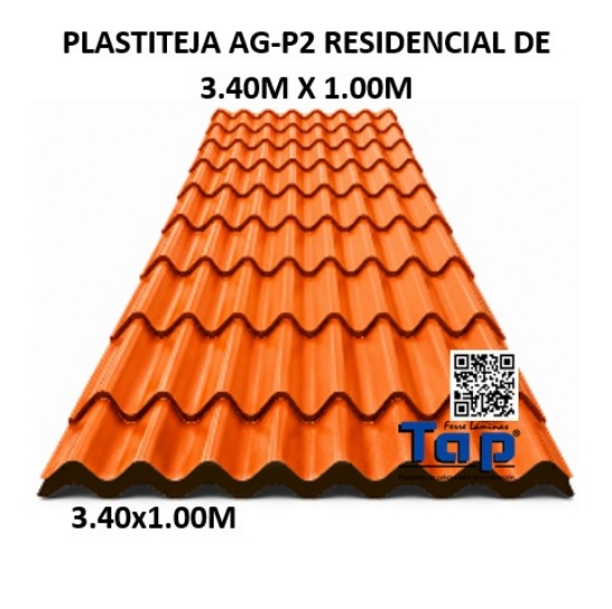 Imagen de PLASTITEJA AG-P2 RESIDENCIAL DE  3.40M X 1.00M