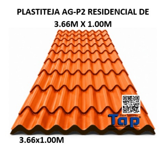 Imagen de PLASTITEJA AG-P2 RESIDENCIAL DE  3.66M X 1.00M