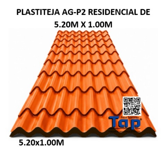 Imagen de PLASTITEJA AG-P2 RESIDENCIAL DE  5.20M X 1.00M