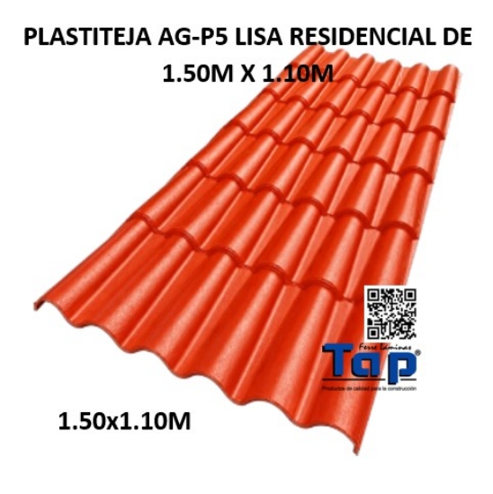 Imagen de PLASTITEJA AG-P5 LISA RESIDENCIAL DE  1.50M X 1.10M